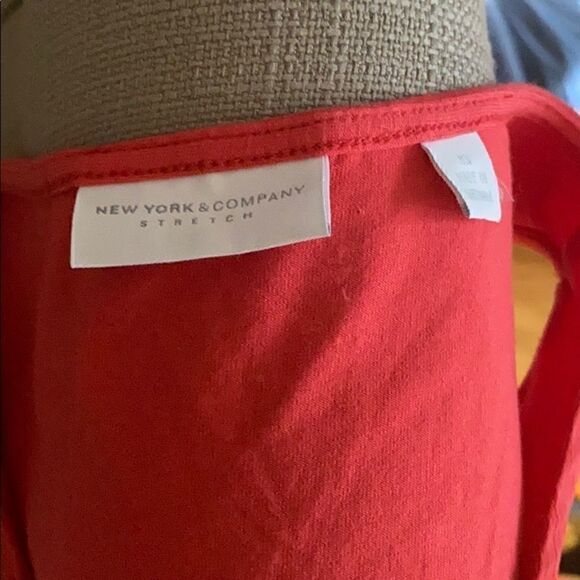 New York & Company Coral Sleeveless Top - Picture 2 of 7